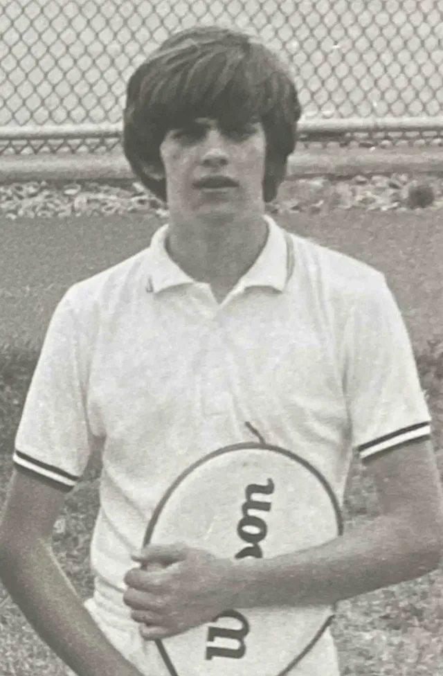 Bob Farrell as a young athlete