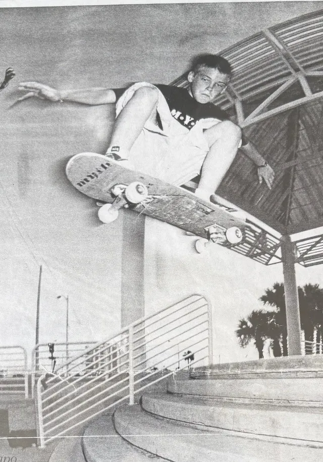 Joey Corey as a young athlete